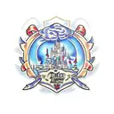 Disney Castle  tattoo design idea