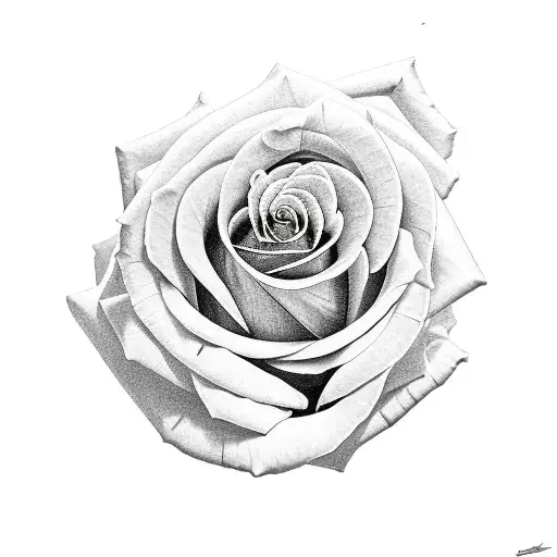  rose bush tattoo design idea