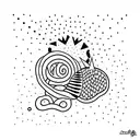 "life goes on"  tattoo design idea