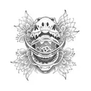 tortuga tattoo design idea