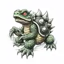 Mario koopa tattoo design idea