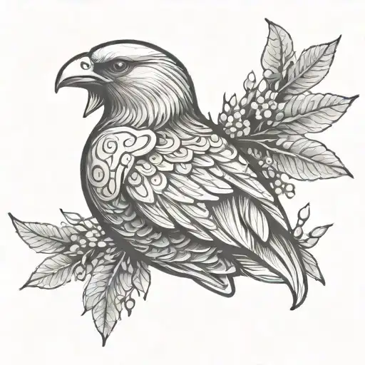 nordic Pauldron tattoo design idea