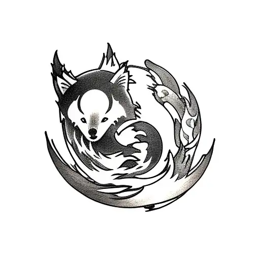 firefox  tattoo design idea
