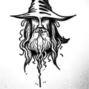 Gandalf tattoo design idea