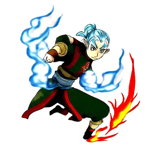 Avatar the last airbender, fire, earth, water, air. Sleeve tattoo tattoo design idea