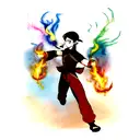 Avatar the last airbender, fire, earth, water, air. Sleeve tattoo tattoo design idea