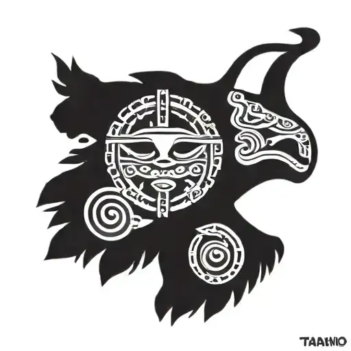 taino dominican Republic tattoo design idea