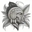 taino dominican Republic tattoo design idea