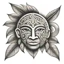 taino dominican Republic tattoo design idea