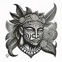 taino dominican Republic tattoo design idea