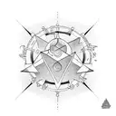 the alchemist tattoo design idea