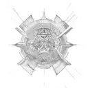 the alchemist tattoo design idea