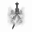Sword Darksouls 3 tattoo design idea