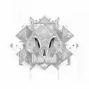 coordinates tattoo design idea