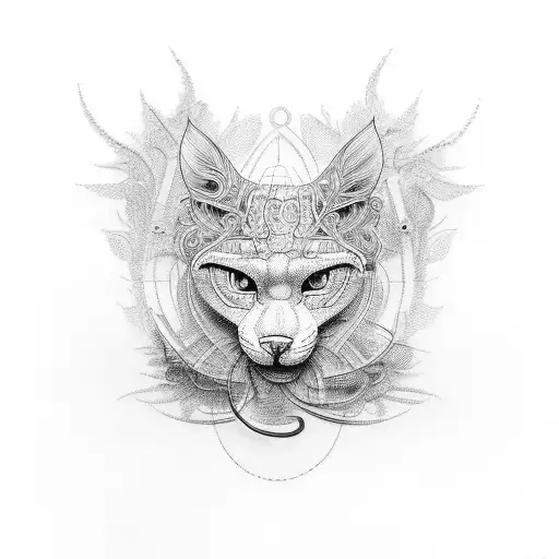 A classic car with intricate welding details tattoo design idea