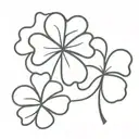 shamrock tattoo design idea