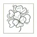 shamrock tattoo design idea