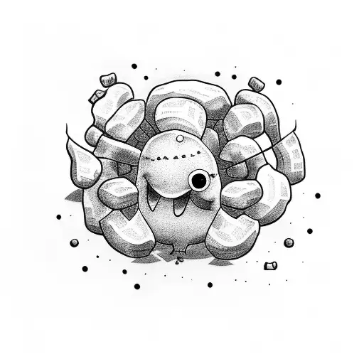 couch potato gamer  tattoo design idea