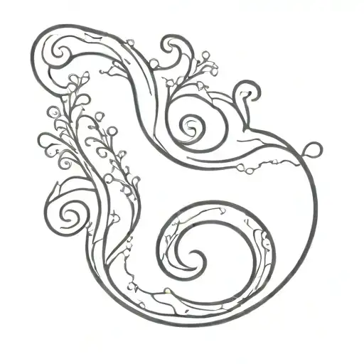Skeptical question mark tattoo design idea