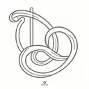 Skeptical question mark tattoo design idea