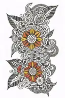 Ethiopian tattoo design idea