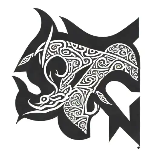 tattoo with the combination of the names Amir, Etai, Karin tattoo design idea