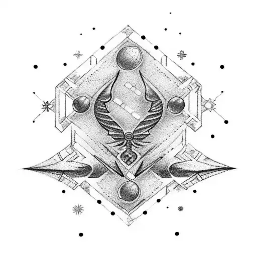 A dotwork tattoo showcasing the beauty of the Sagittarius constellation and the date 21/12/2020 tattoo design idea