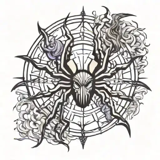hxh phantom troupe spider tattoo design idea