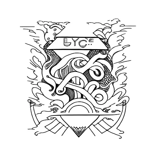 Lyrics from Mr. Brightside tattoo design idea