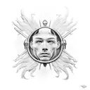 icarus tattoo design idea