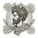Marcus Aurelius tattoo design idea
