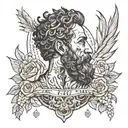 Marcus Aurelius tattoo design idea