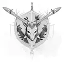 robin hood tattoo design idea