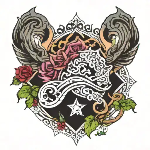 sabr tattoo design idea