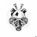 fallout  tattoo design idea