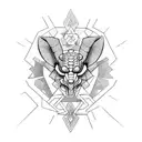 Alas, escorpion,nombre bruno  tattoo design idea