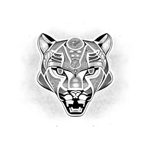 pumas tattoo design idea