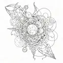 hemoglobin tattoo design idea
