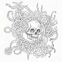 hemoglobin tattoo design idea