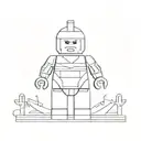 lego tattoo design idea