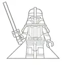 lego darth vader tattoo design idea