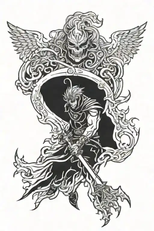 Brand of sacrifice berserk tattoo design idea
