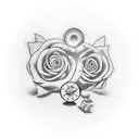 revolvers tattoo design idea