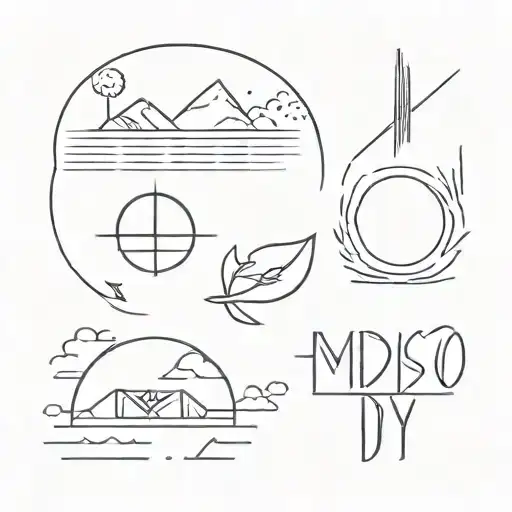 Today is the Day logos tattoo design idea
