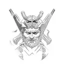 zeus dota2 tattoo design idea