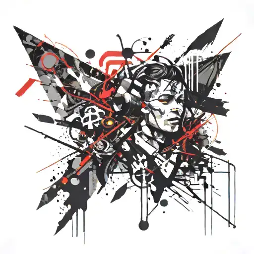 lost his mind tattoo design idea