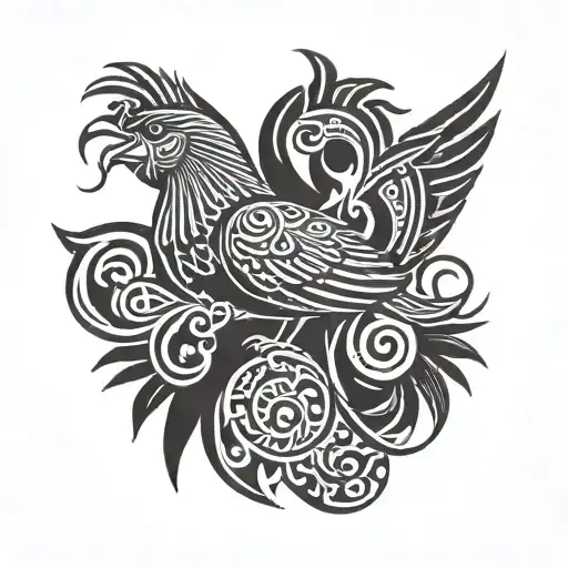 ötüken and Turkish race tattoo design idea