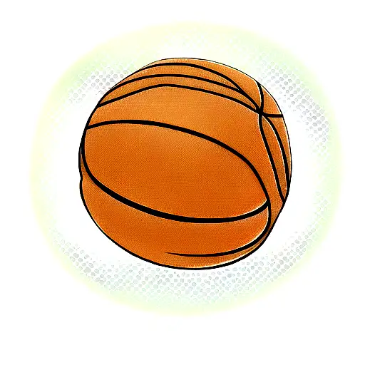basketball  tattoo design idea