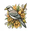 Eminem mockingbird tattoo design idea