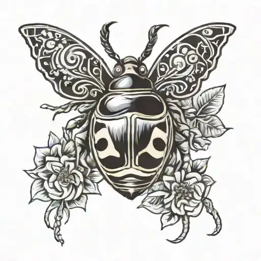 roll polli bug ravioli tattoo design idea